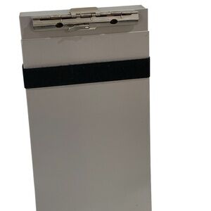 Saunders Citation Holder Aluminum Storage Clipboard ~ Size 6” x 11”